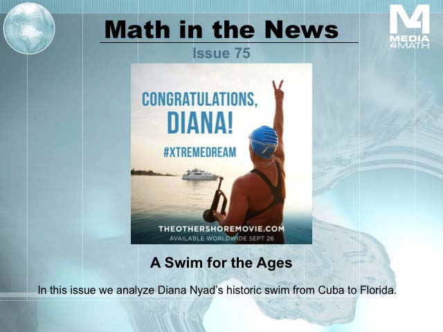 Math in the News: Issue 75--A Swim for the Ages