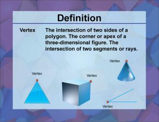 Video Definition 48--3D Geometry--Vertex--Spanish Audio