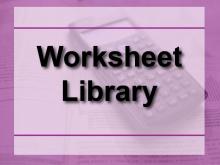Worksheet: Using Subtraction to Solve, Worksheet 1