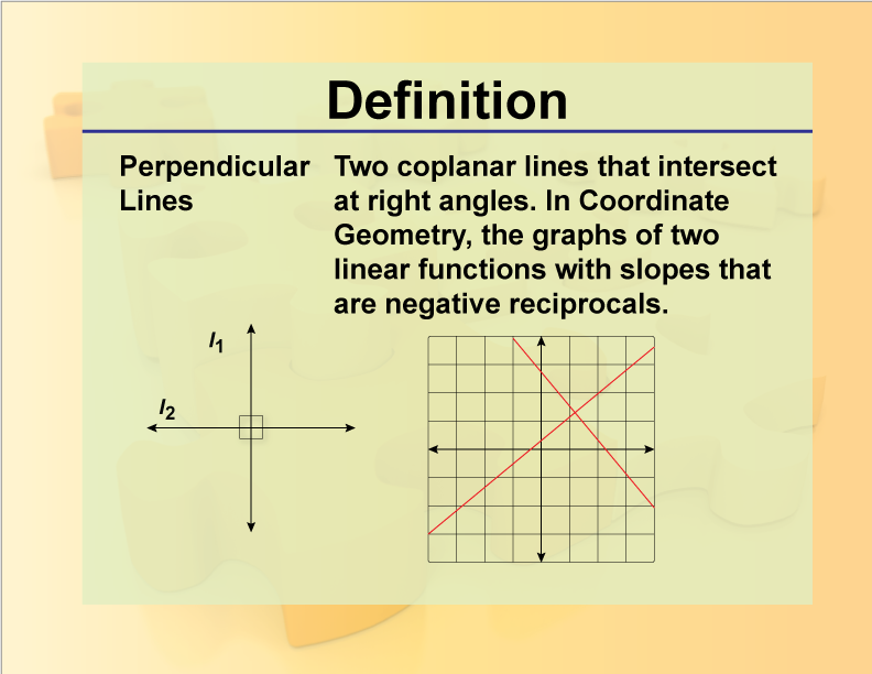 perpendicular lines definition