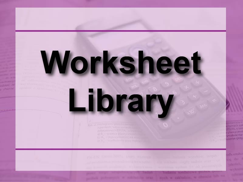 Worksheet: Arrays and Division