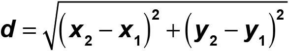 Distance Formula