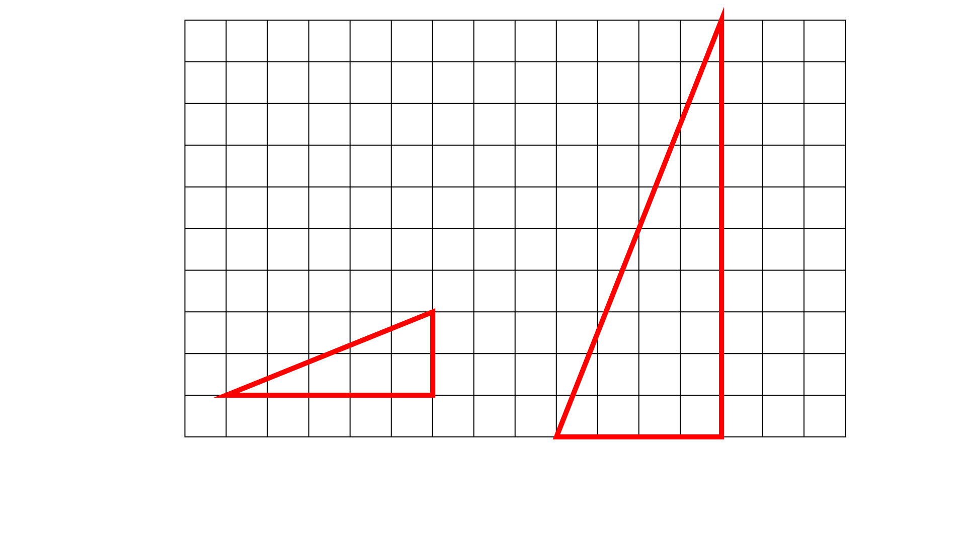 Math Clip Art: Comparing Right Triangles