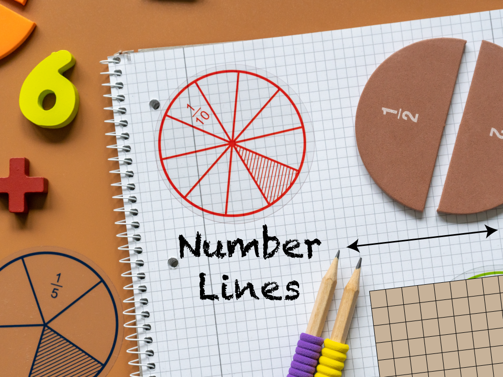 Math Clip Art--Number Lines--1