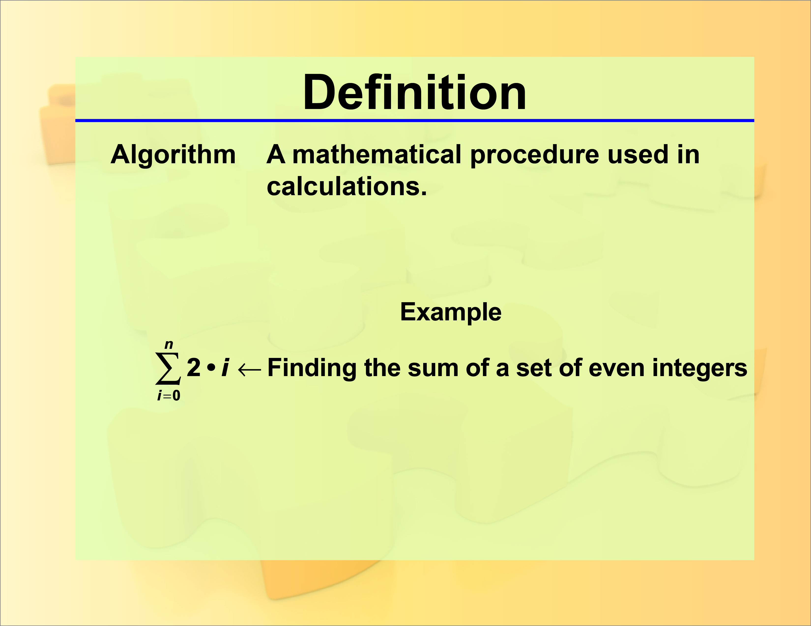 definition-algorithm-media4math
