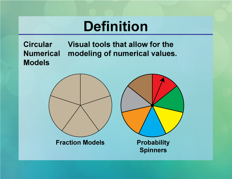 Circular Numerical Models. Visual tools that allow for the modeling of numerical values.