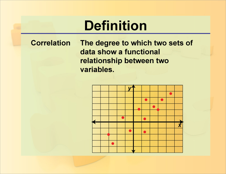 correlation analysis definition