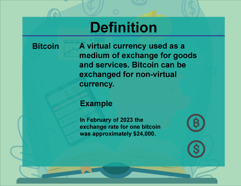 bitcoin definition english