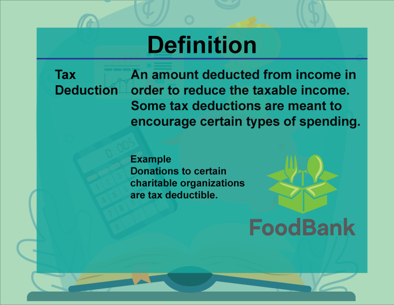 definition-financial-literacy-tax-deduction-media4math