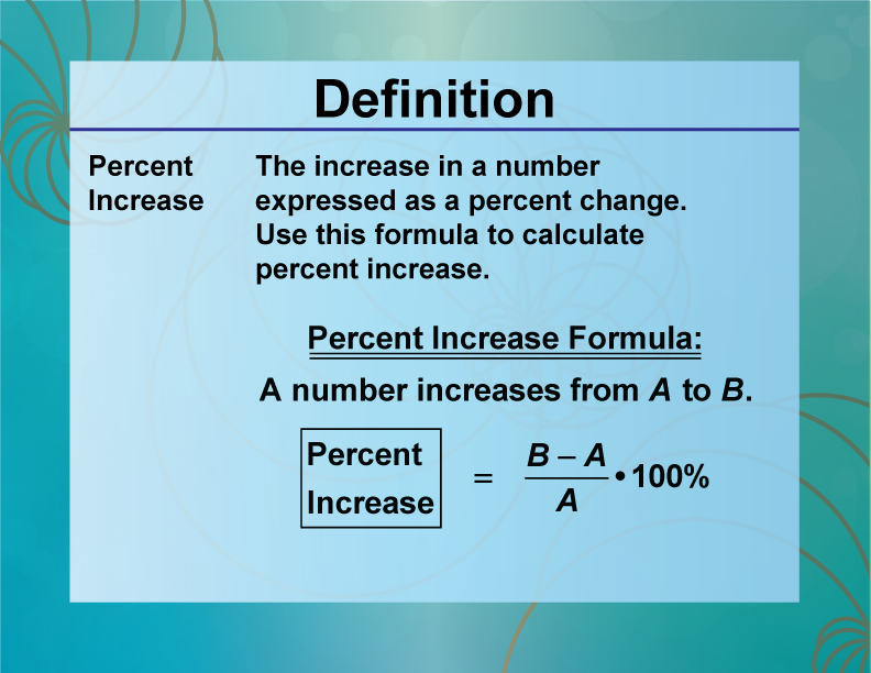 Student Tutorial Ratios Proportions And Percents Definitions 