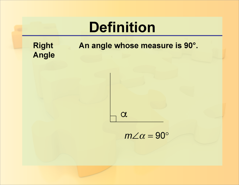 Right Angles (Key Stage 2)