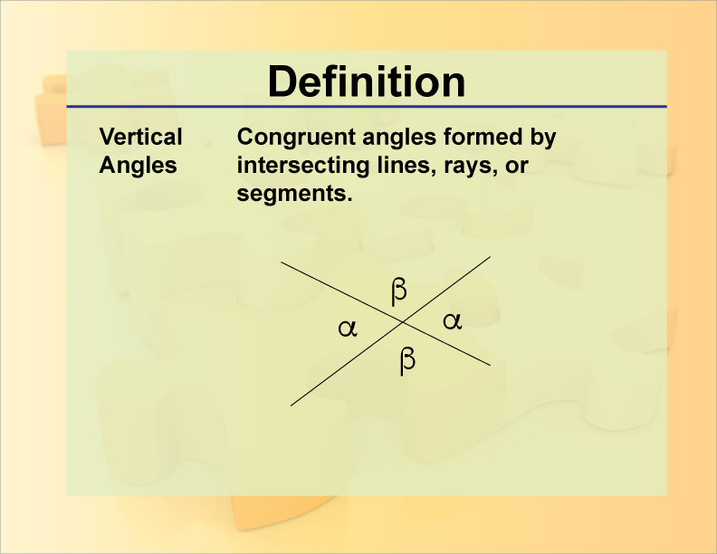 Defintion  AngleConcepts  VerticalAngles 