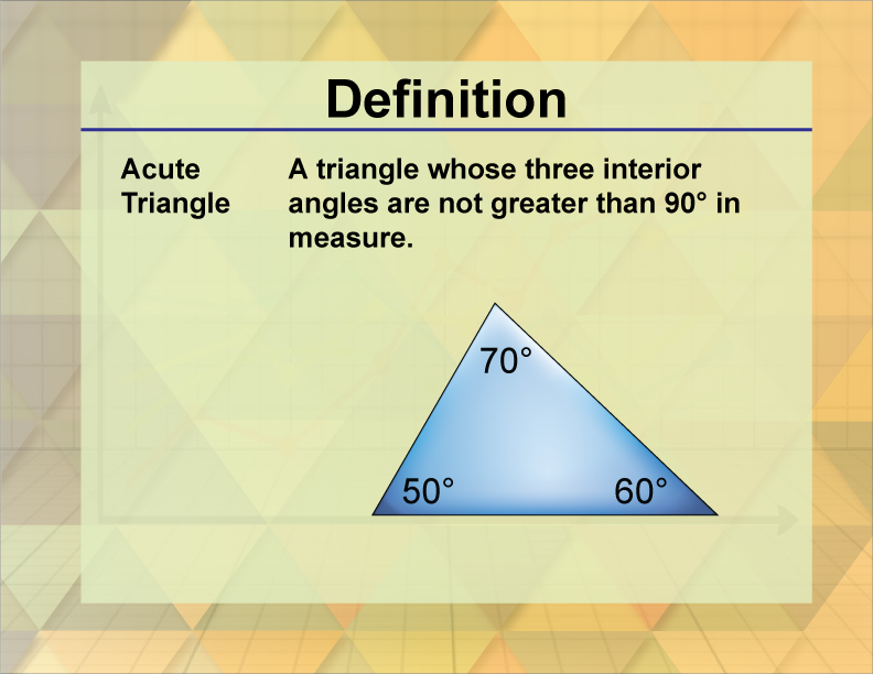 Definition--Angle Concepts--Acute Angle