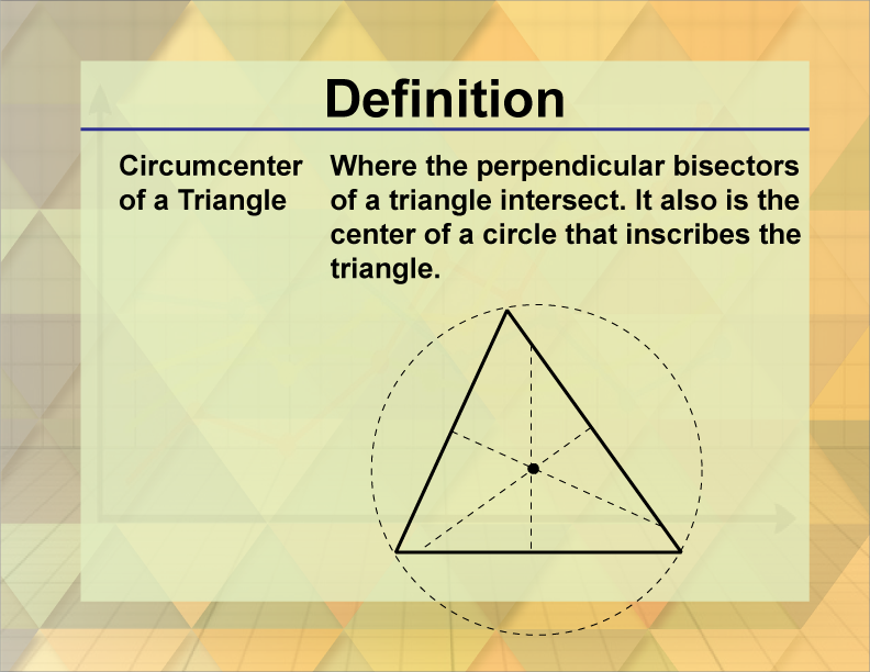 Circumcenter of a Triangle: Definition, Formula and Properties
