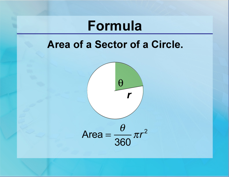 circle area formula