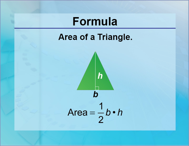 geometry formulas triangles