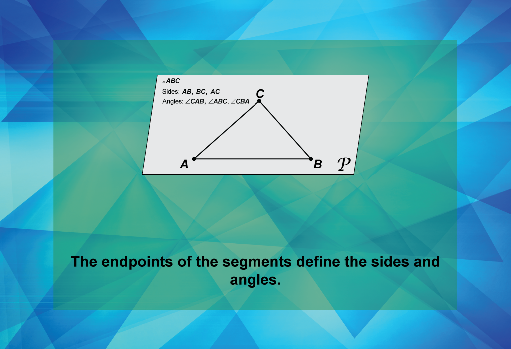 Math Clip Art--Geometry Basics--Triangle Basics, Image 10