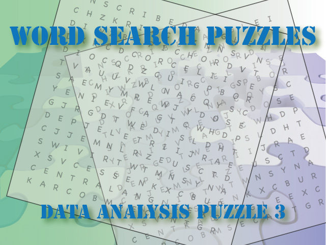 Interactive Word Search Puzzle Data Analysis Puzzle 3 Media4math