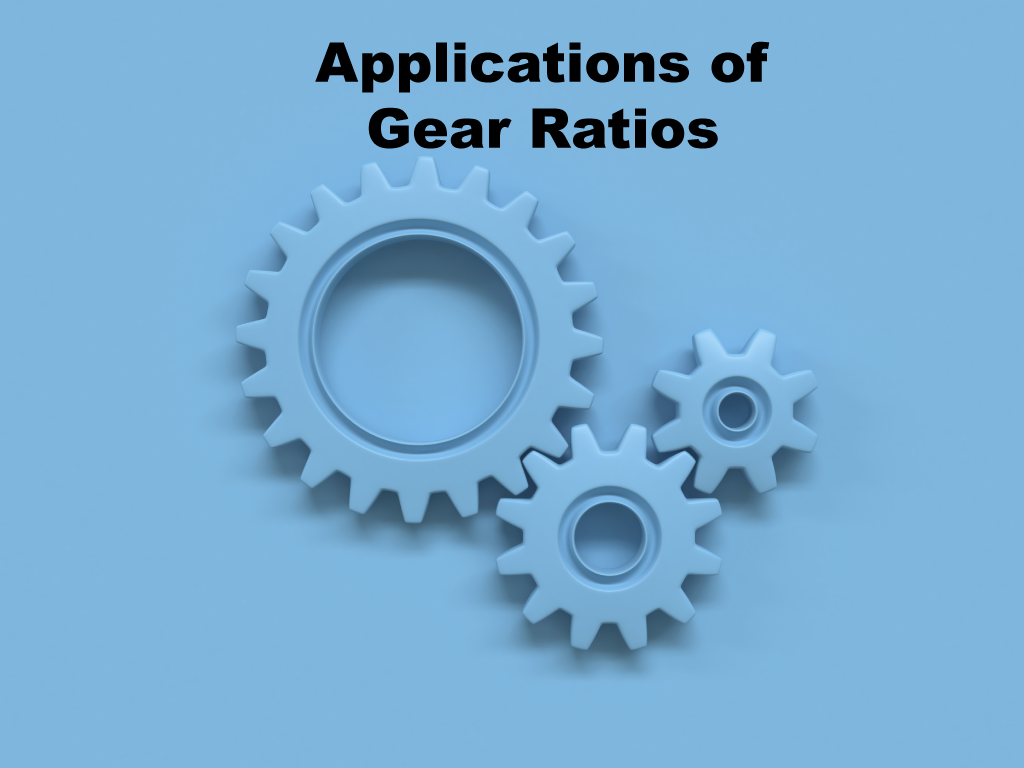 Math Clip Art--Applications of Gear Ratios 1