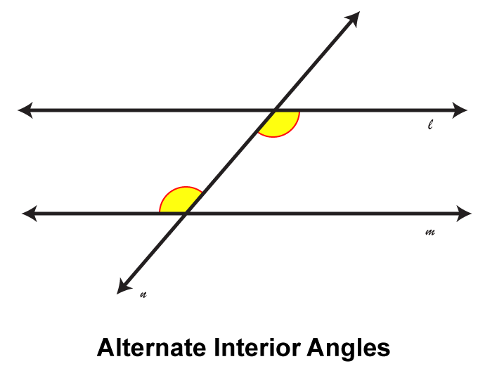 Math Clip Art: Parallel Lines Cut by a Transversal 4 | Media4Math