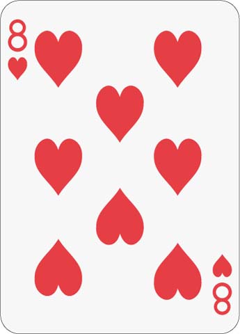 playing card heart clipart images