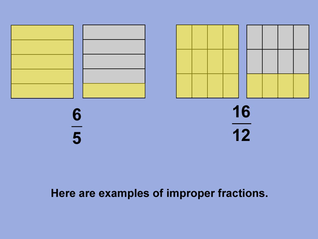 improper fractions definition