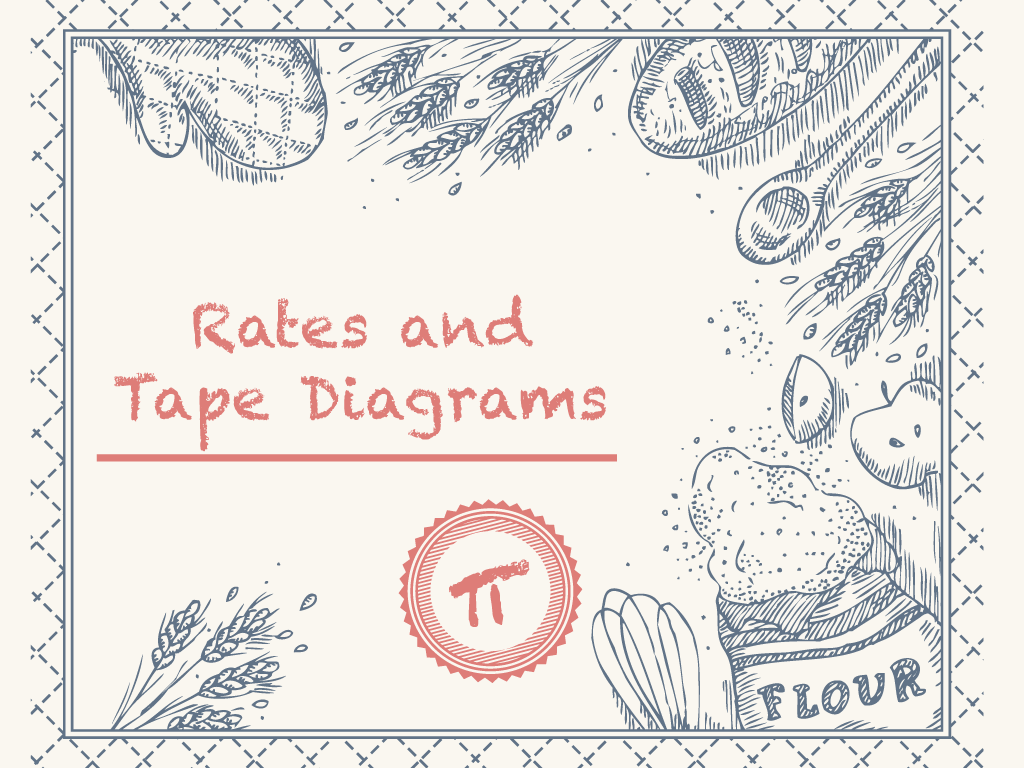 Math Clip Art--Rates and Tape Diagrams: Cooking 1