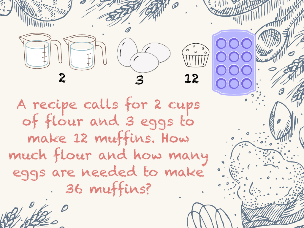 Math Clip Art--Rates and Tape Diagrams: Cooking 2