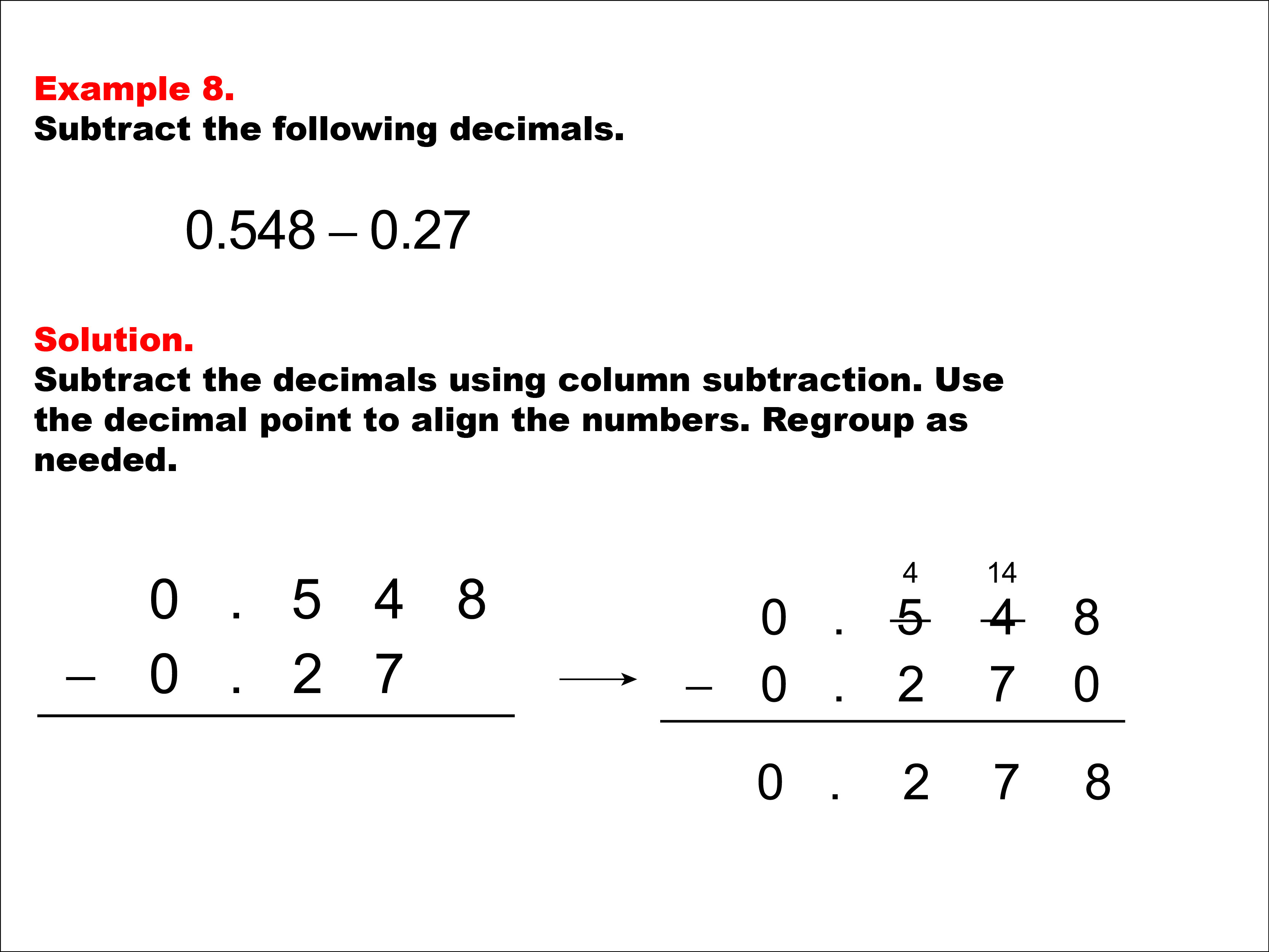chapter 3 add and subtract decimals