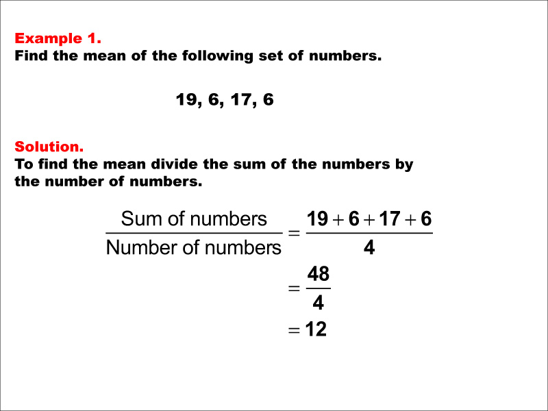 Mean In Maths Number لم يسبق له مثيل الصور Tier3 Xyz