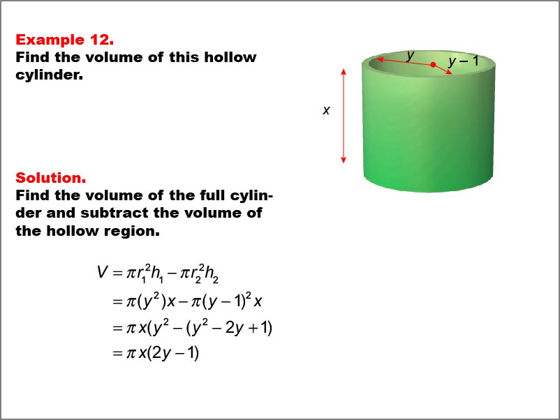 what is volume in math simple definition