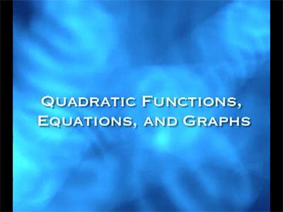 Quadratic Functions Collection | Media4Math