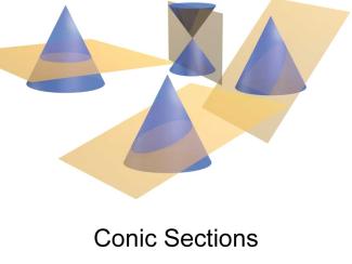 Math Clip Art--Conic Sections--Title