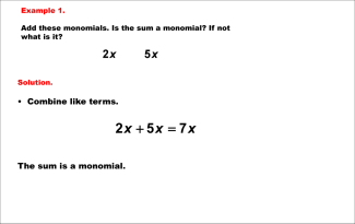 Math Examples