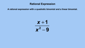 Animated Math Clip Art--Rational Expressions 6