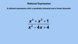 Animated Math Clip Art--Rational Expressions 7