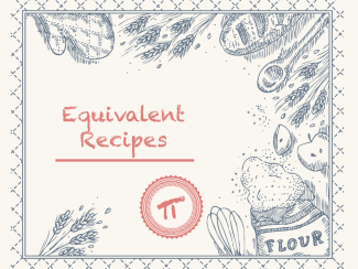 Math Clip Art--Equivalent Ratios: Cooking 1