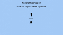 Animated Math Clip Art--Rational Expressions 2