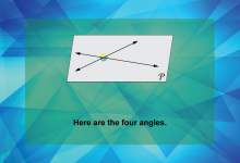 Math Clip Art--Geometry Basics--Parallel and Perpendicular Lines, Image 03