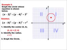 Math Example--Quadratics--Conic Sections: Example 4