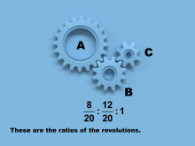 Math Clip Art--Applications of Gear Ratios 8