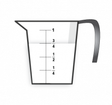 Math Clip Art--Measurement--Measuring Cups, Image 7