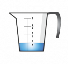 Math Clip Art--Measurement--Measuring Cups, Image 19