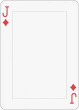 Math Clip Art--Playing Card: Jack of Diamonds