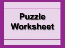 WORKSHEET, Word Search Puzzle--Linear Functions, Puzzle 1