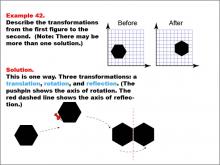 Math Example--Geometric Transformation--Transformations: Example 42