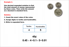 Math Example--Decimal Concepts--Writing Decimals in Expanded Form--Example 4